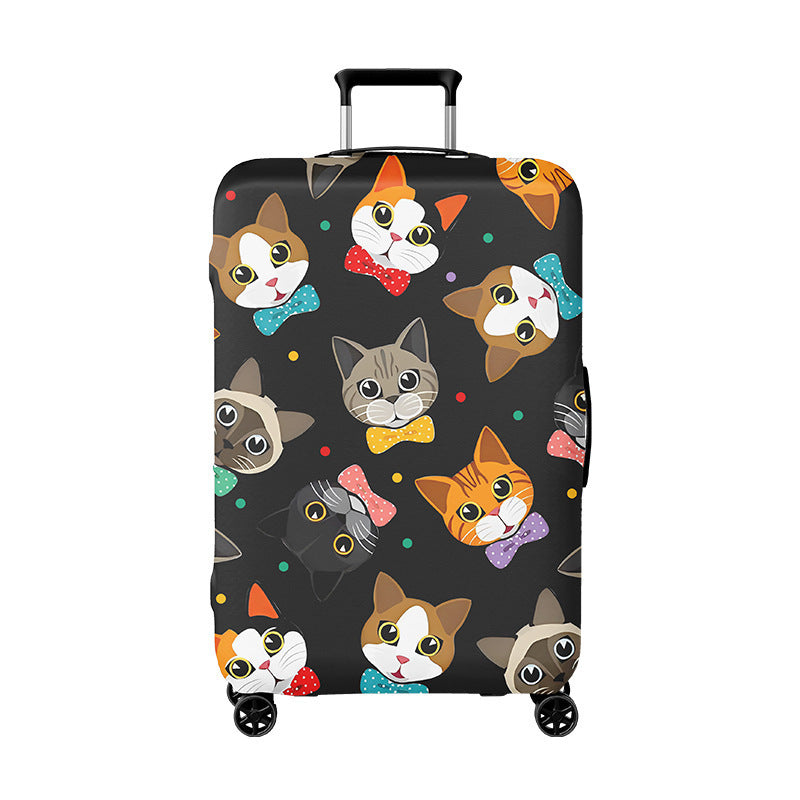 Heart-Patterned Hard Shell Luggage Kalsten