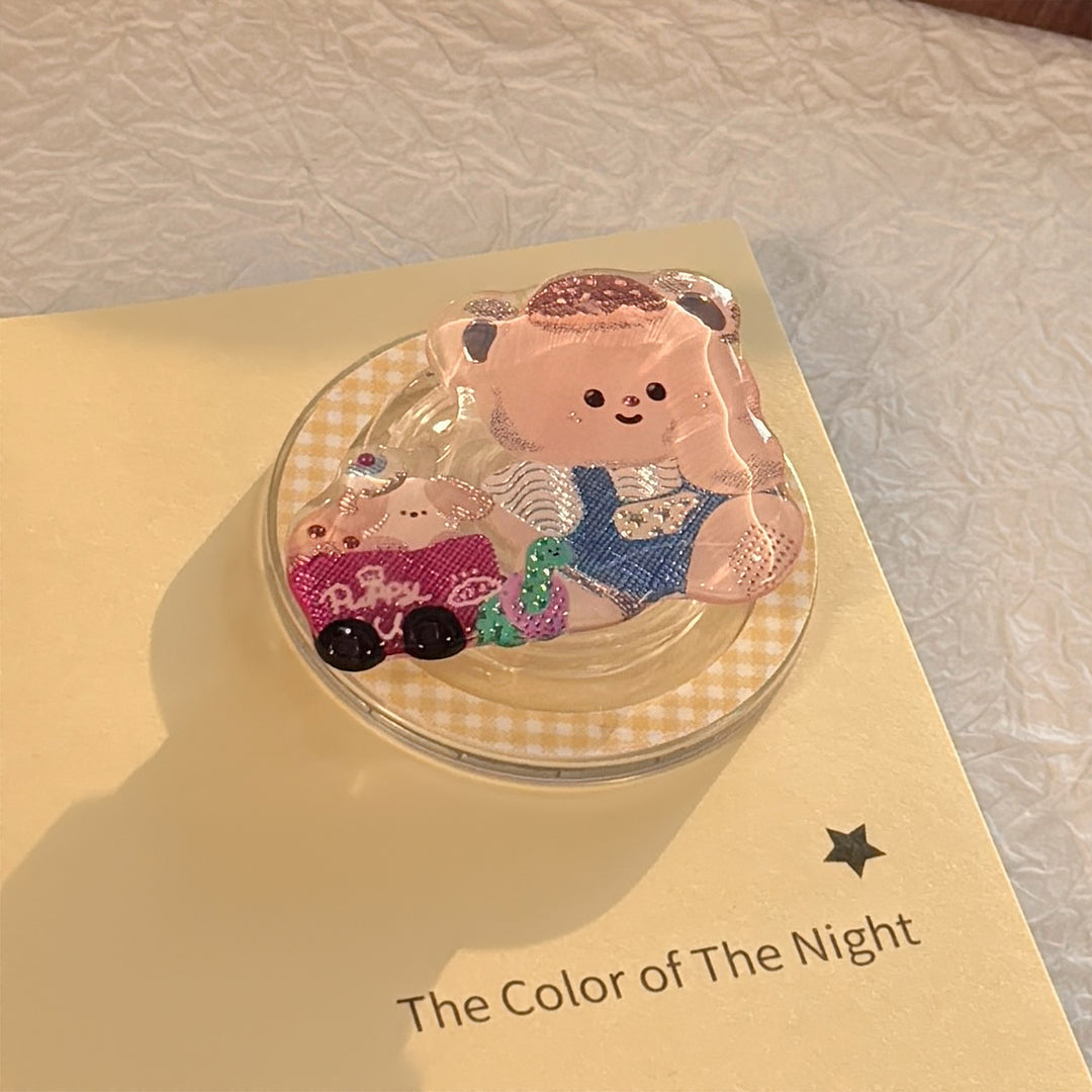 Kawaii Elephant Smartphone Finger Holder Case Kalsten