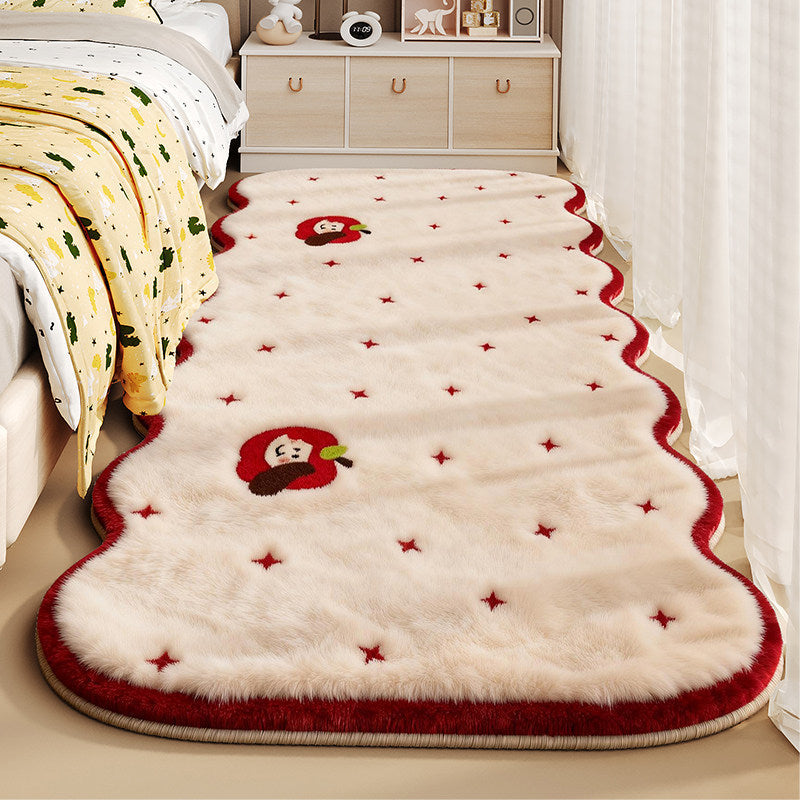 Plush Cartoon-Themed Area Rug