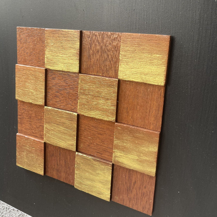 Textured Geometric Wall Art