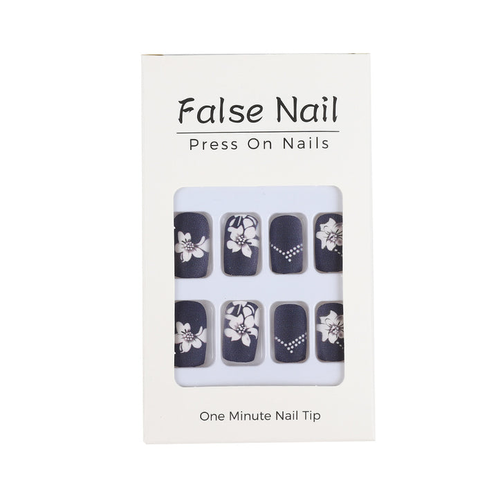 Artificial nails with elegant floral designs Kalsten