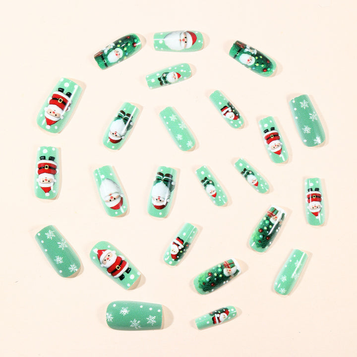 Themed Christmas 3D Nail Art Kalsten