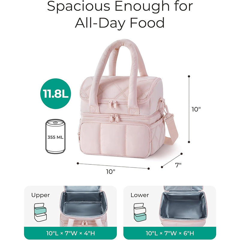 Elegant cosmetic bag with compartments Kalsten