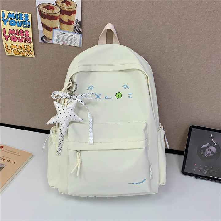 Cute Character-Embellished Backpack Kalsten