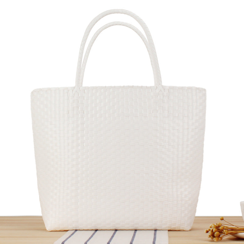 Stylish Beach Bag Made of High-Quality Woven Material Kalsten