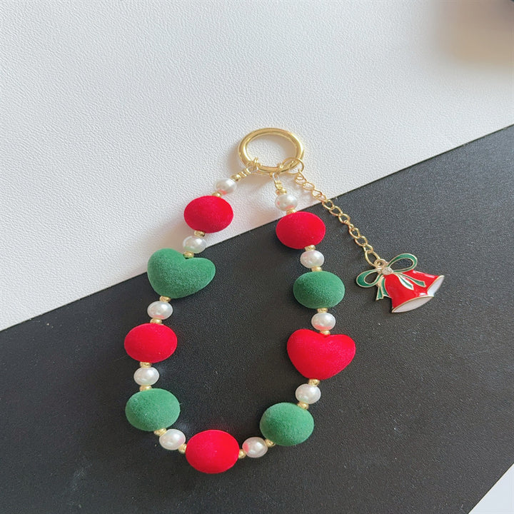 Charming Beaded Decoration Keychain Kalsten