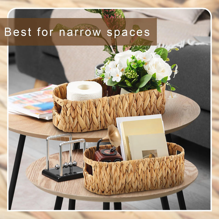 Oval Woven Storage Basket Kalsten