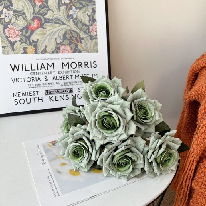 Lifelike Decorative Rose Bouquet