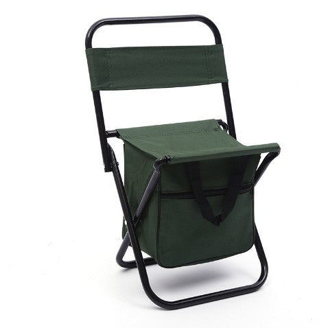 Unisex Folding Chair with Insulated Cooler Bag Kalsten
