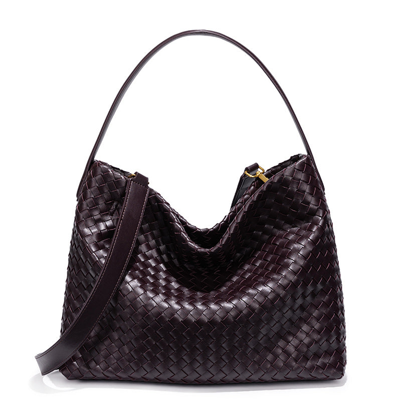 Textured Woven Hobo Bag Kalsten