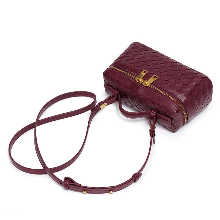 Luxury Woven Crossbody Handbag Kalsten