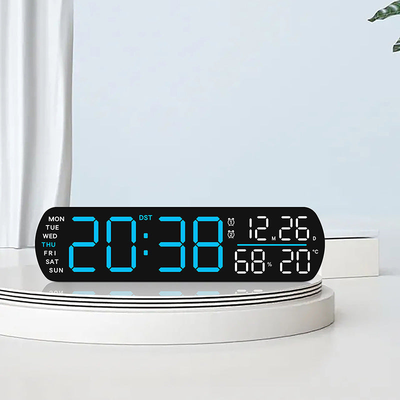 Digital Wall Clock with Multifunctional Display Kalsten