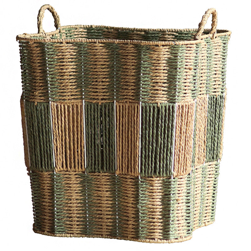 Modern storage basket with handwoven design Kalsten