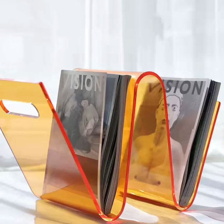 Modern Geometric Magazine Holder