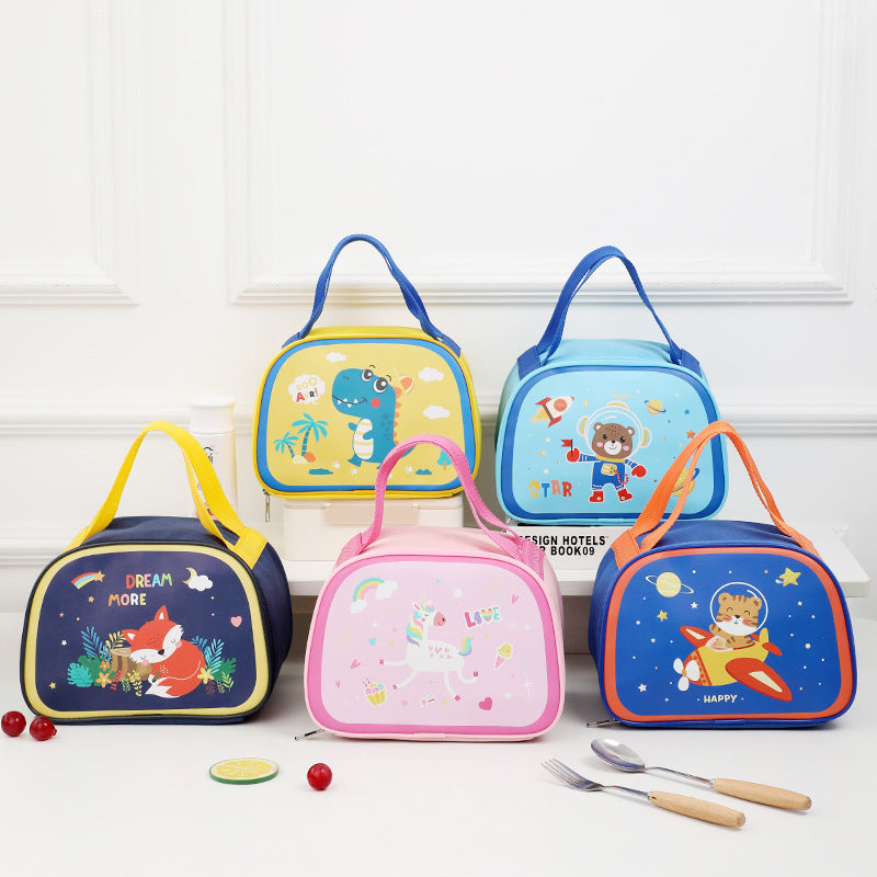 Insulated Lunch Bag with Fun Fox Design