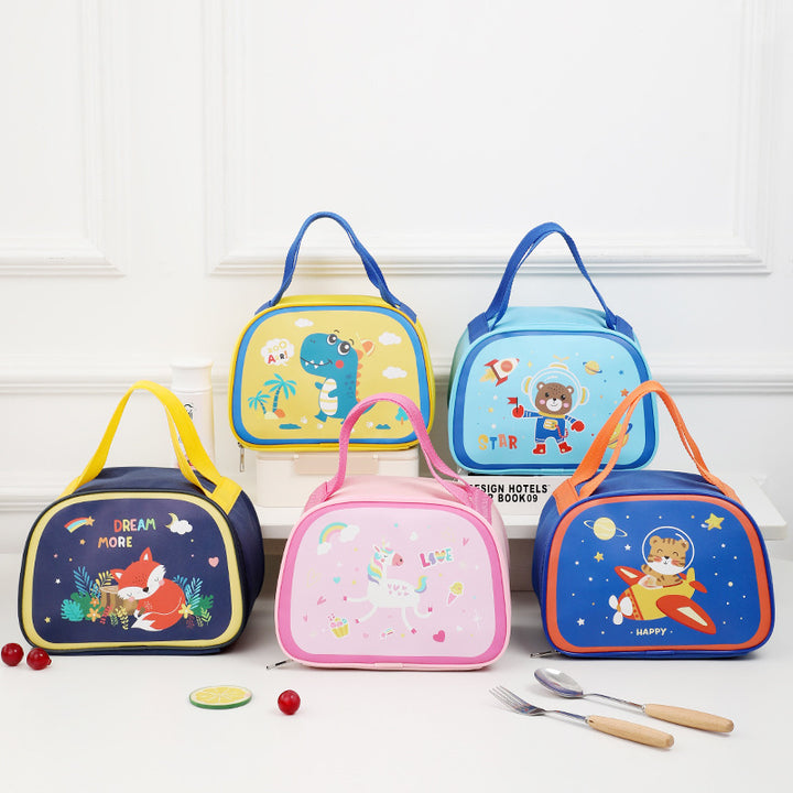 Insulated Lunch Bag with Fun Fox Design