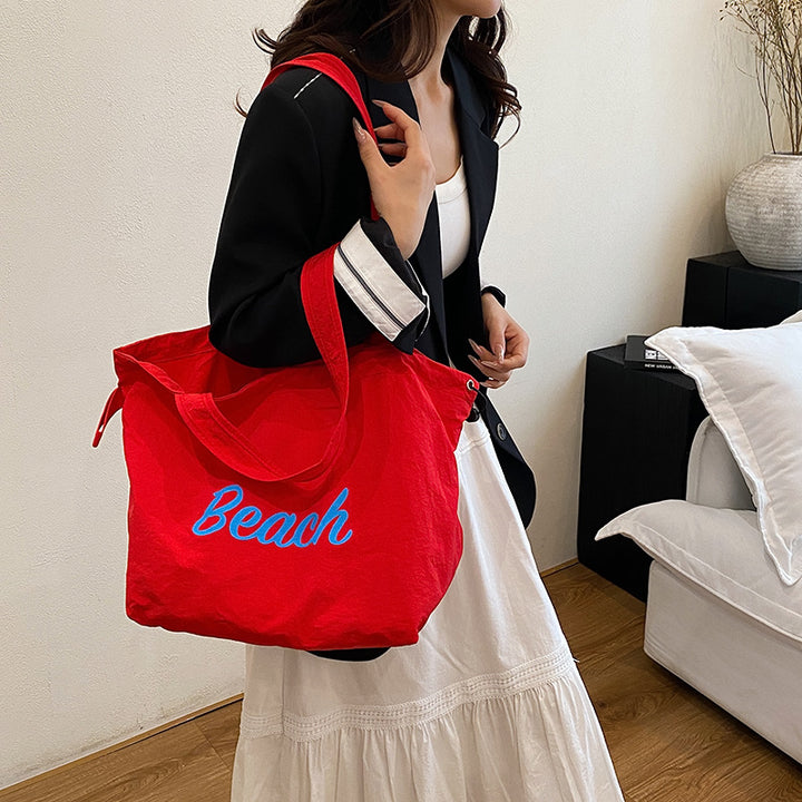 Spacious Canvas Tote Bag Kalsten