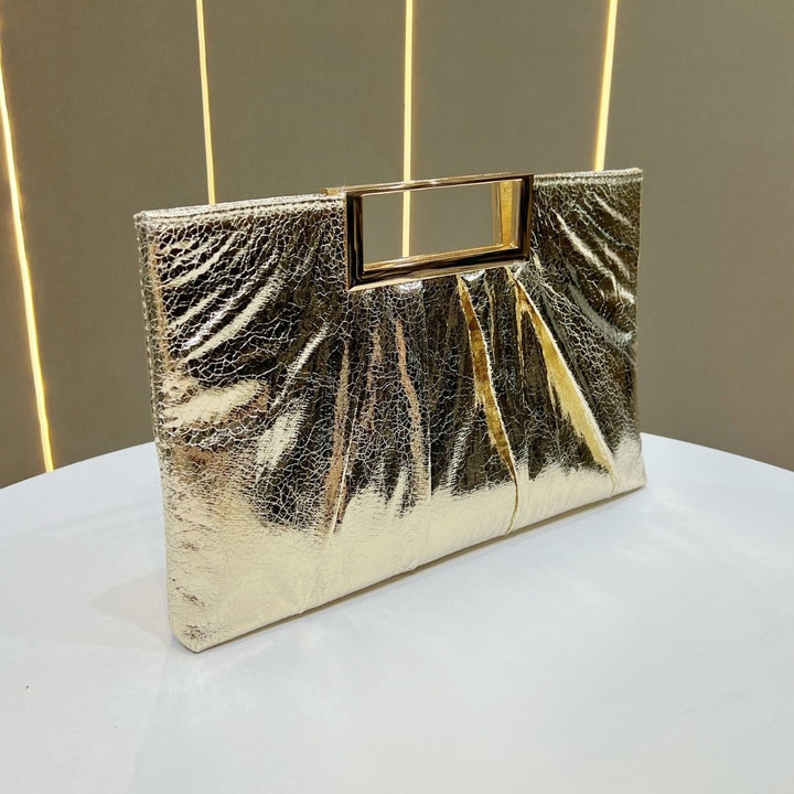 Stylish Pleated Clutch Bag