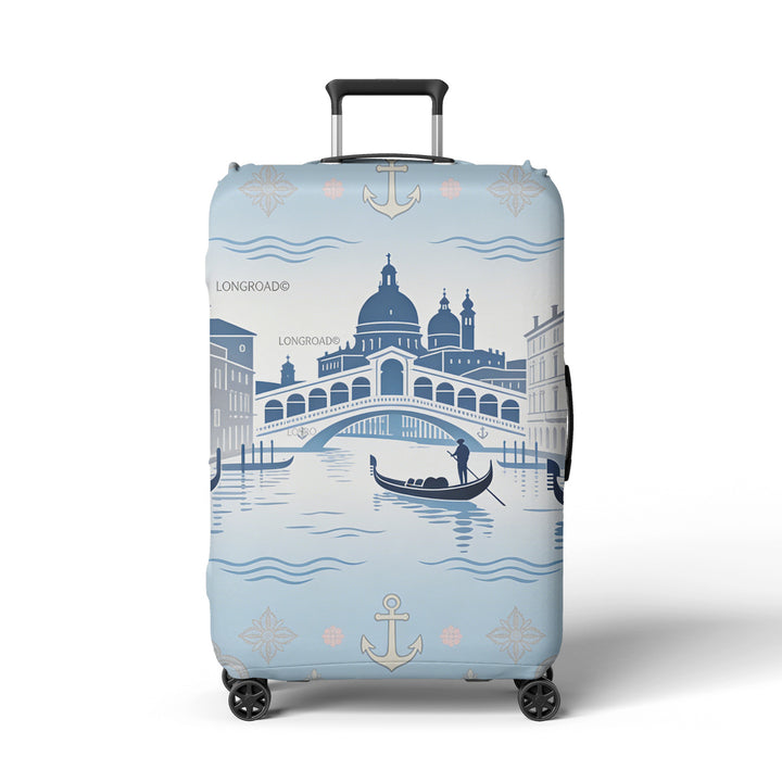 Women's suitcase cover in futuristic design Kalsten