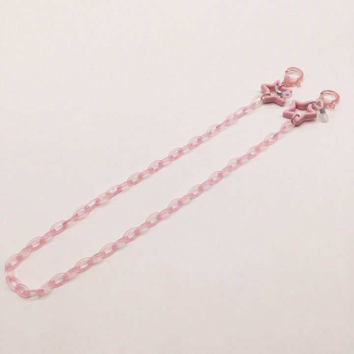 Fashionable glasses holder chain with star pendants Kalsten