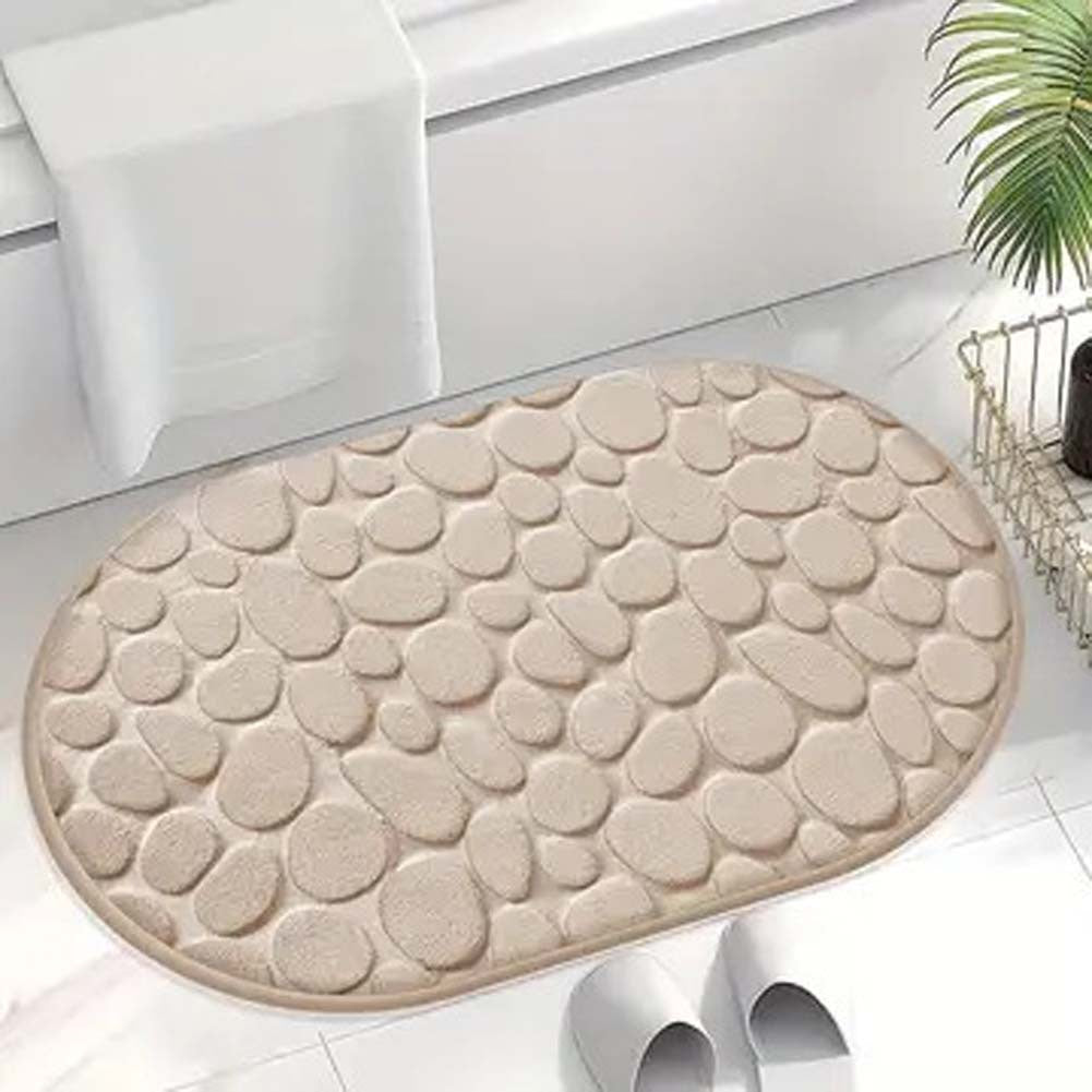 Soft Pebble Textured Bath Mat