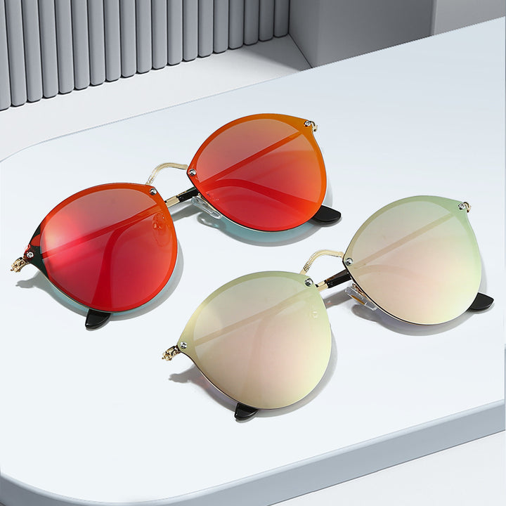 Trendy Round Sunglasses In Elegant Design Kalsten