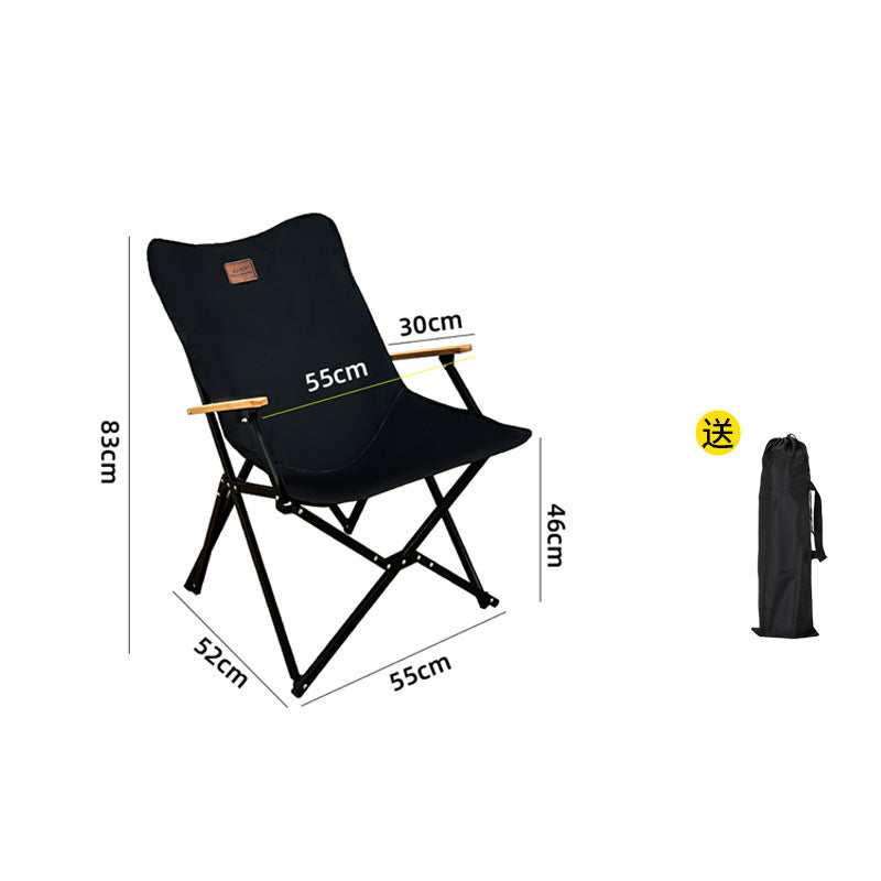 Comfortable Folding Chair With Armrests Kalsten