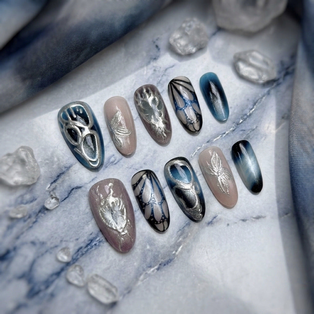 Artistic Ombre Press-On Nails