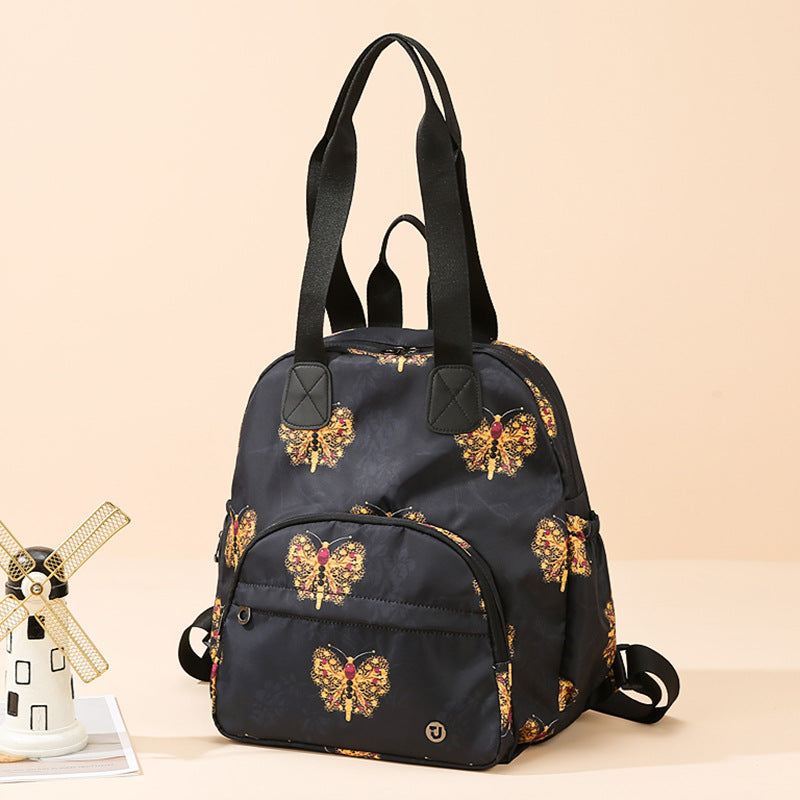 Floral Print Multi-Functional Backpack Kalsten