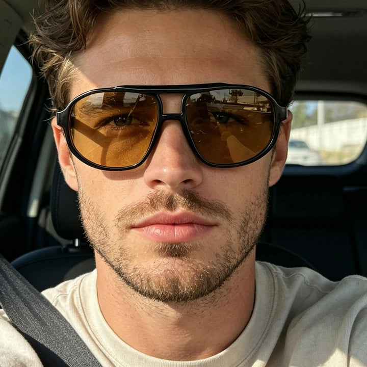 Women's stylish sunglasses in a unique design with a sturdy frame Kalsten