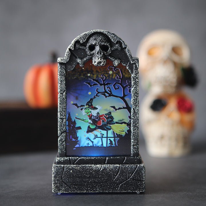 Decorative LED Haunted Graveyard Lantern Kalsten