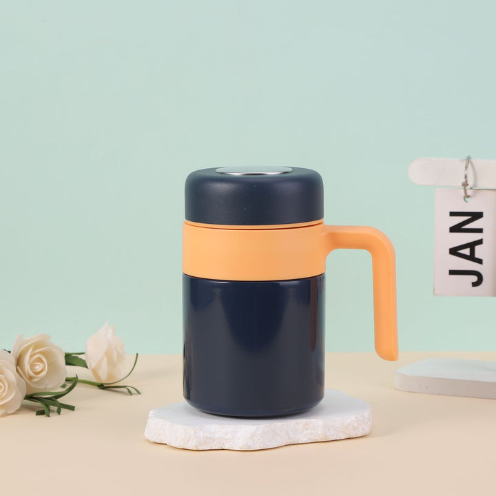 Women's insulated cup with ergonomic handle and spill-proof lid Kalsten