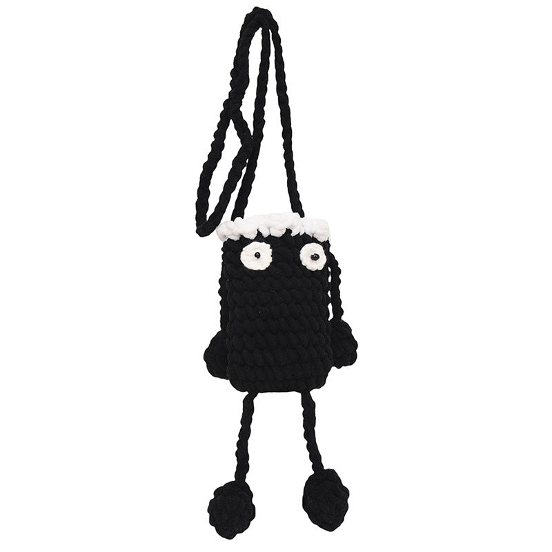 Playful Crochet Character Bag
