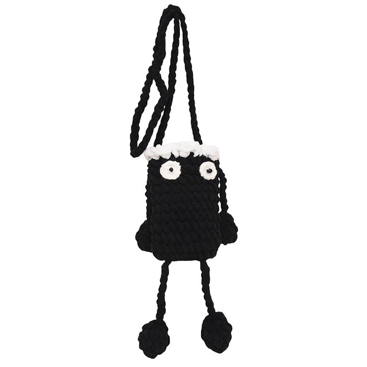 Playful Crochet Character Bag