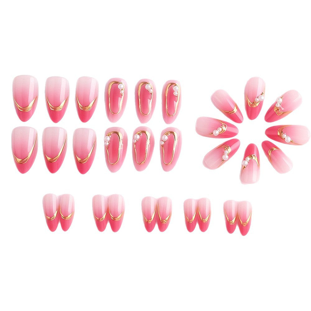 Elegant Press-On Nail Art Set Kalsten