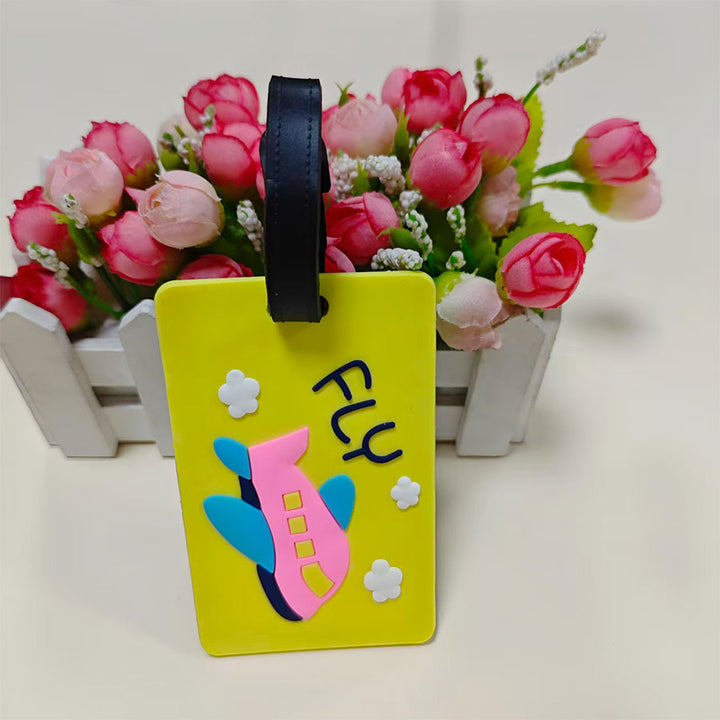 Unisex Luggage Tag with Unique Airplane Design Kalsten