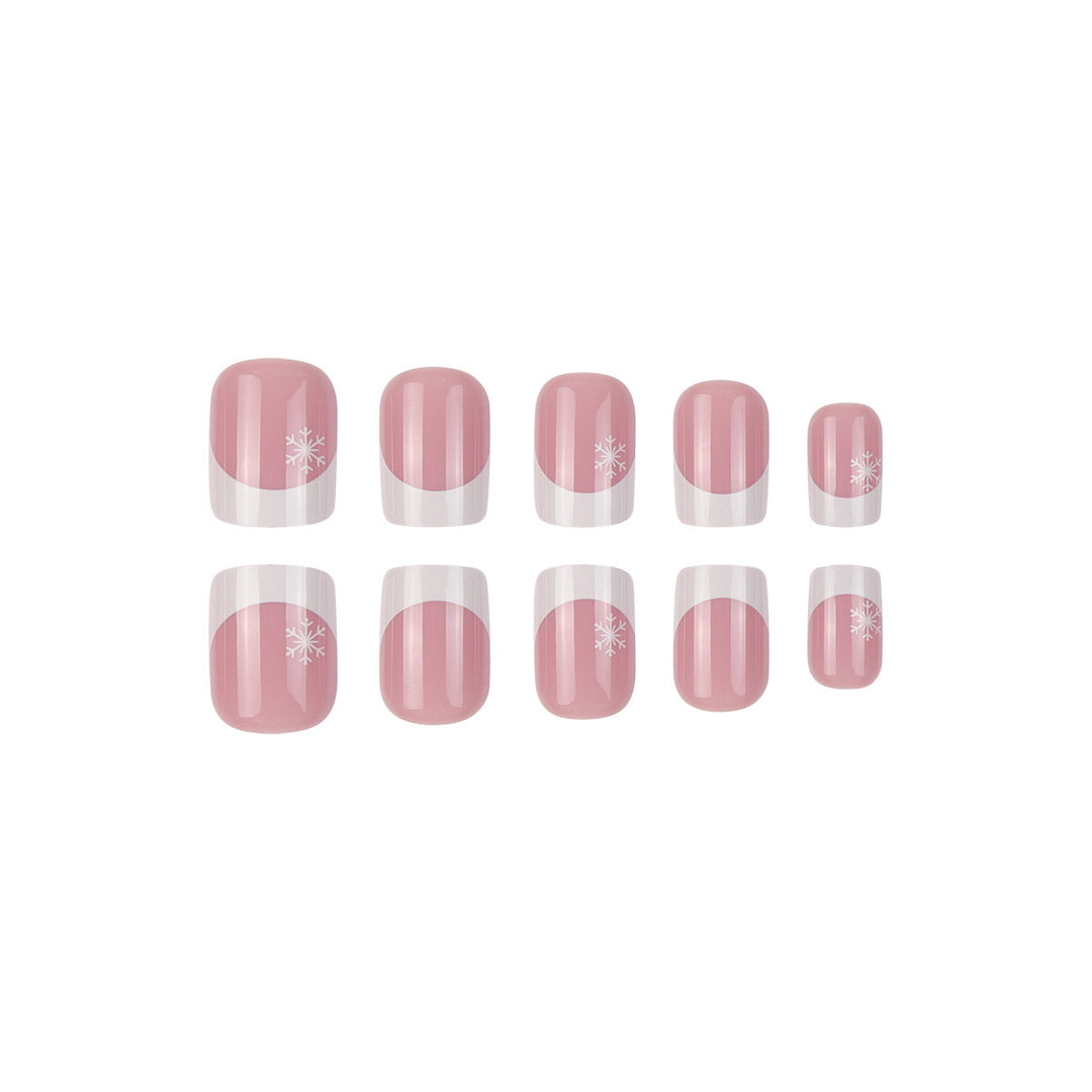 Chic Holiday-Themed Press-On Nails Kalsten