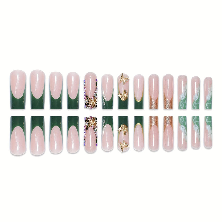 Artistic 3D Butterfly Nail Extensions Kalsten