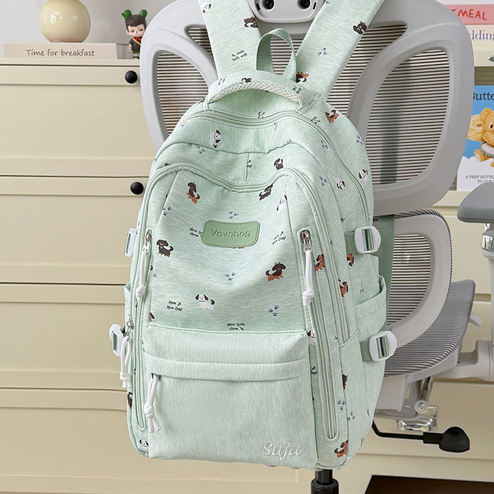 Playful Dog-Themed School Backpack Kalsten