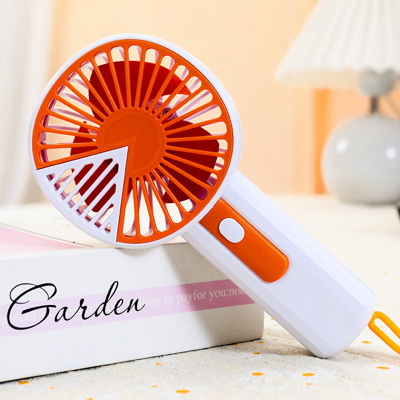 Ladies portable USB fan with ergonomic handle Kalsten