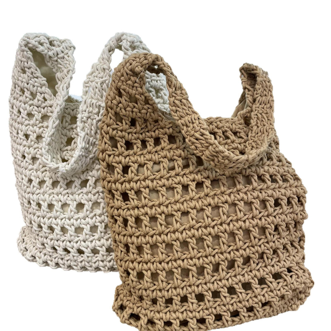 Handcrafted mesh tote bag Kalsten