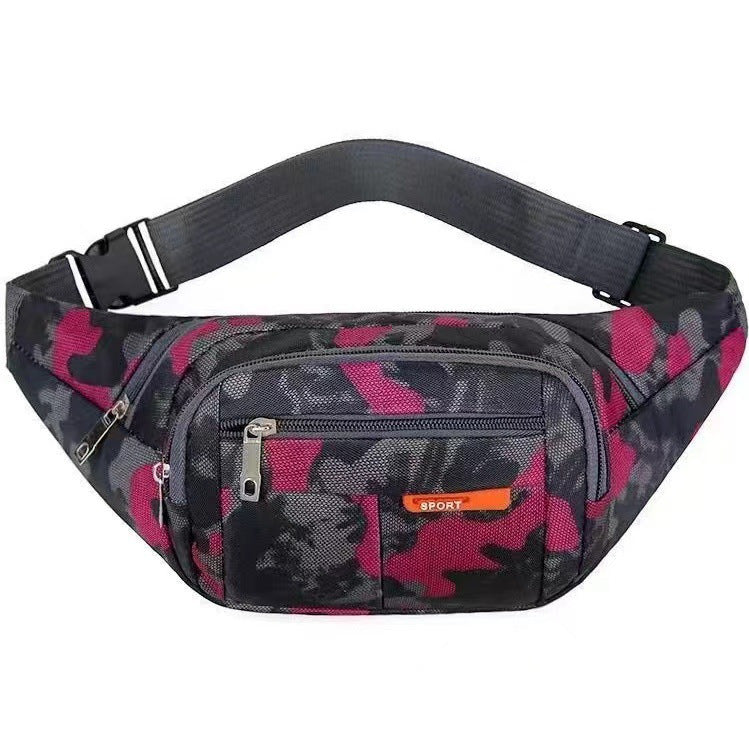 Sporty Multi-Compartment Fanny Pack