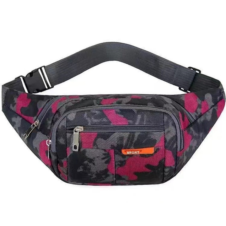 Sporty Multi-Compartment Fanny Pack