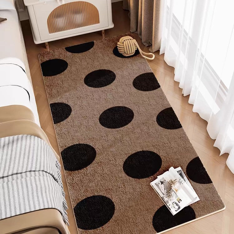 Plush Dotted Area Rug Kalsten