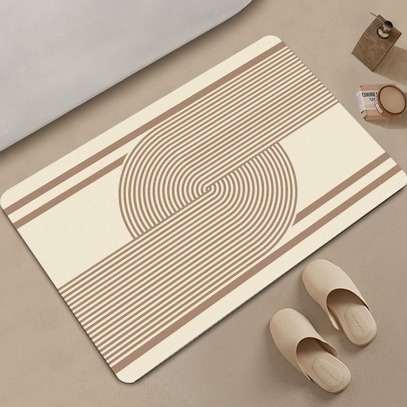 Modern Geometric Bath Mat