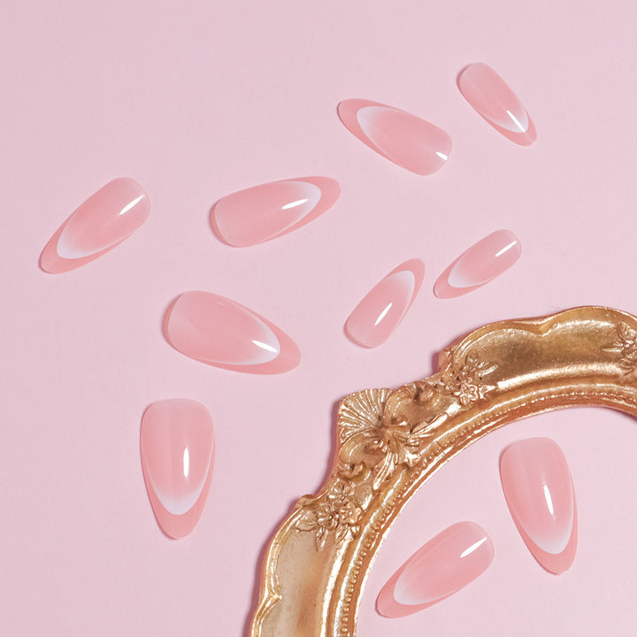 Artistic Glossy Press-On Nail Set Kalsten