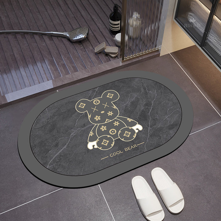Welcome Bear-Themed Doormat