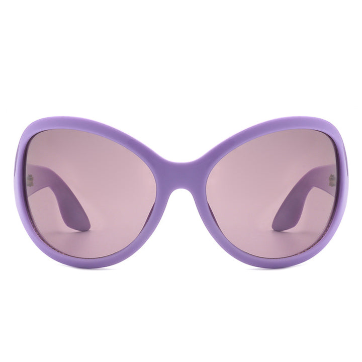 Ladies sunglasses in a stylish butterfly design with UV protection and wide frame Kalsten