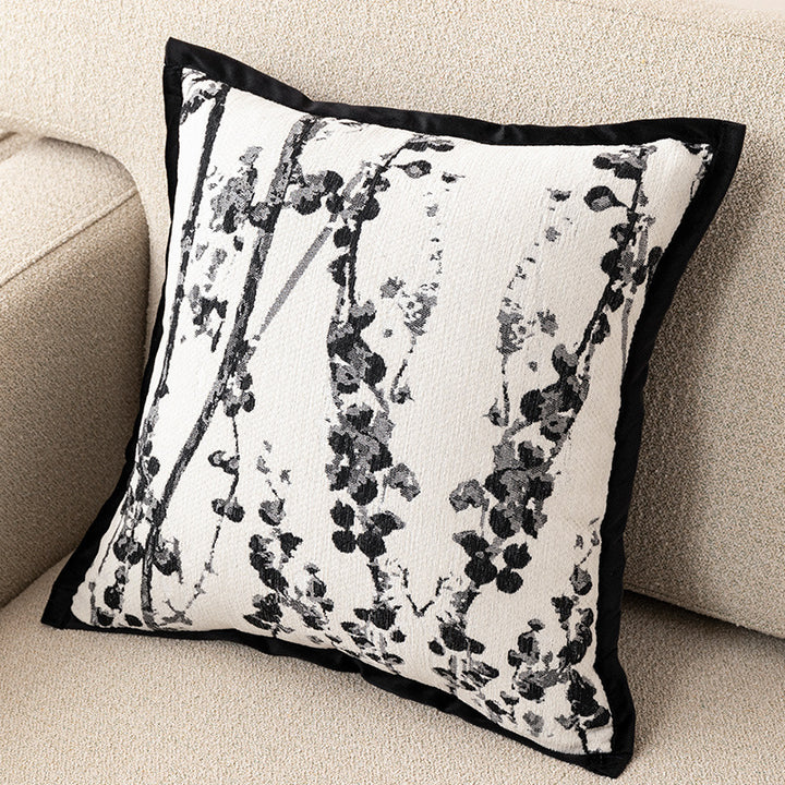 Botanical Pattern Decorative Pillow