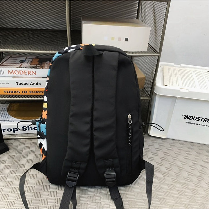Graphic Print Backpack Kalsten